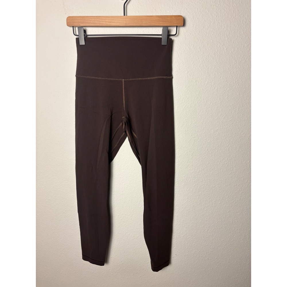Lululemon Align High-Rise Pant 25 Espresso Brown Size 6 LW5CT3S